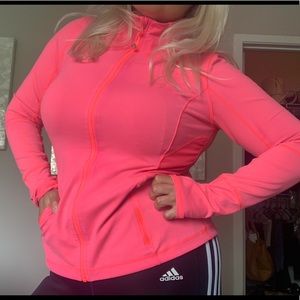 Pink workout jacket